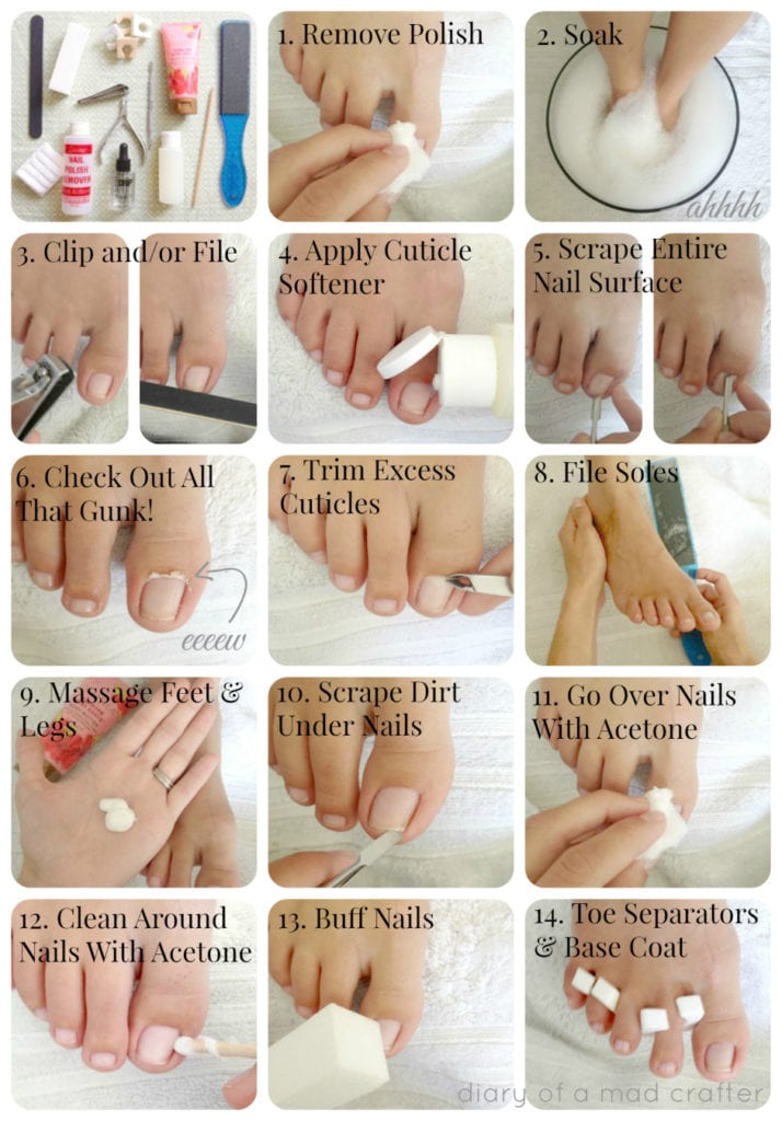 DIY Pedicure at home! - Inside