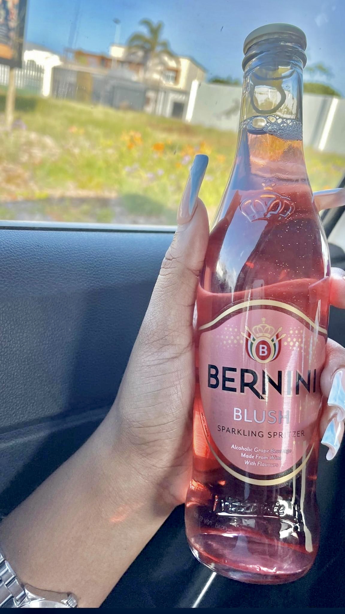 Bernini Blush Sparkling Spritzer Made From Wine 500ml Can rubybox